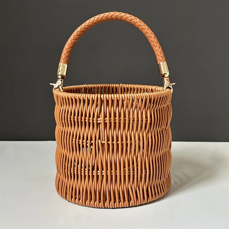 Round Rattan Basket Round Rattan Basket