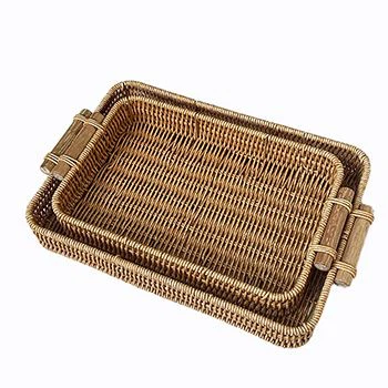 Rectangle Rattan Basket