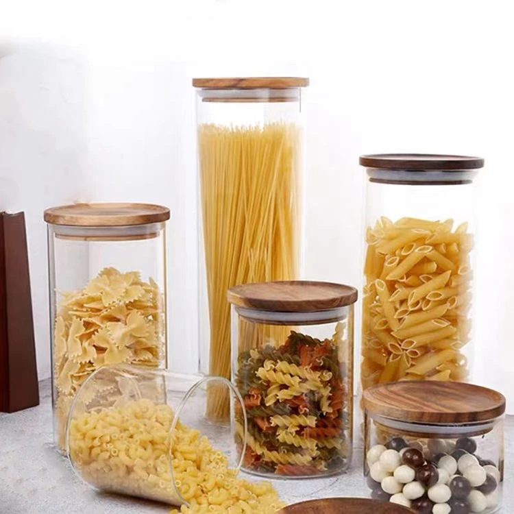 productcate-1-1 Storage Jars Wooden Lid