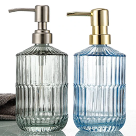 Vintage Glass Soap Dispenser Vintage Glass Soap Dispenser